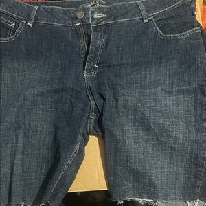 Lee Riders Indigo Blue Jean Shorts